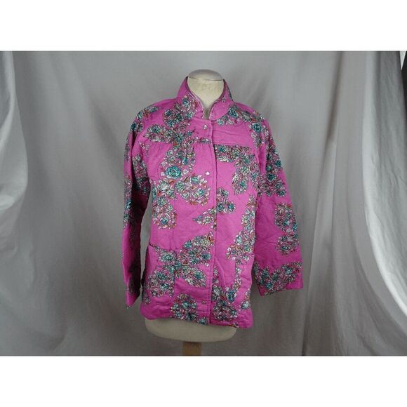 Cozee Corner Women Jacket with Pockets 100% Cotton Size M - Picture 1 of 10